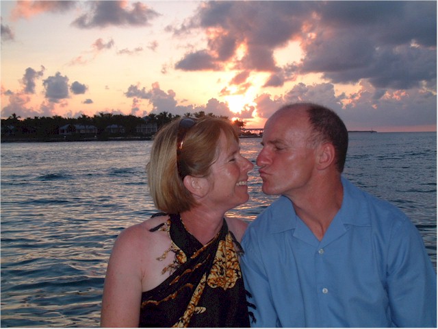 Doug & Shirley celebrate their Silver Wedding anniversary...