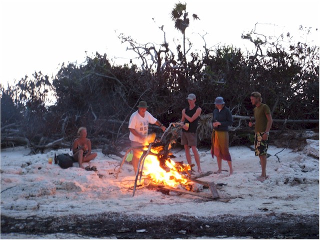 ... and build a great bon fire!

