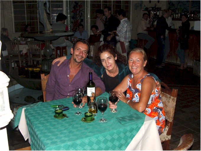 Mark and Eva Scrancher welcome us to Havana, Cuba.