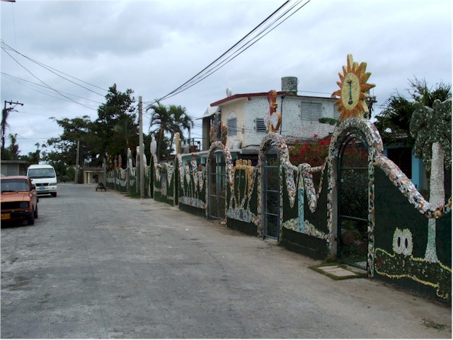 The local village near the marina.
