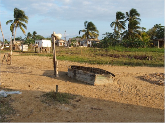 ... not a very pretty village...
