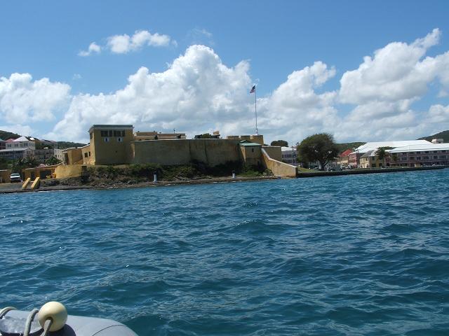 Back in the US Virgin Islands - we sailed down to Christiansted, St Croix...
