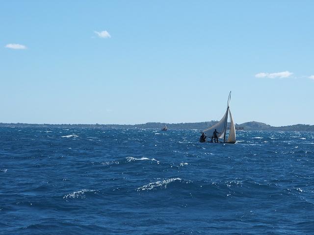 Leaving Île á Vache.
