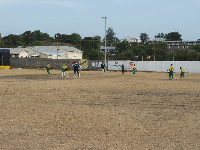 We enjoyed watching an inter-island game of cricket - the locals were amazed that these 'honkies' were there!