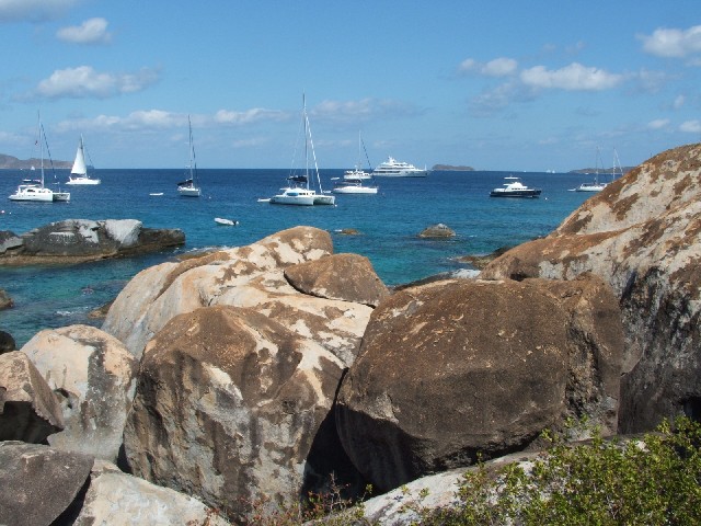 "The Baths" at Virgin Gorda ...
