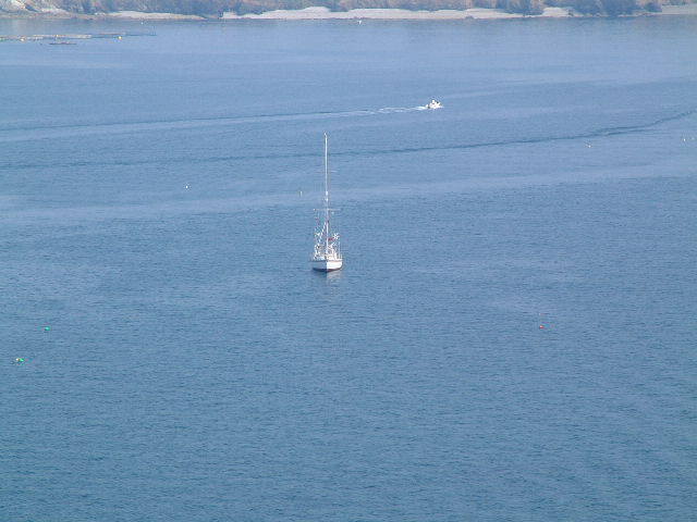 at anchor, camaret