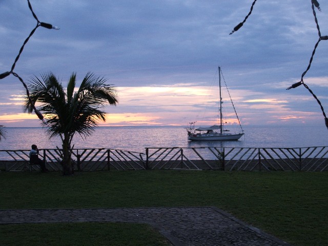 Buccament Bay on St Vincent...
