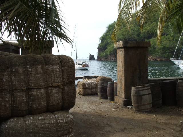 Wallilabou Bay - site of the original 'Port Royal'...
