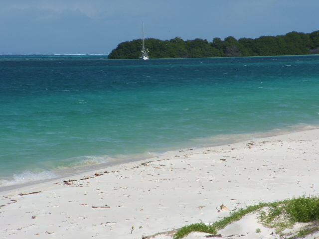 Another group of islands off the north coast of Venezuela - Les Aves...
