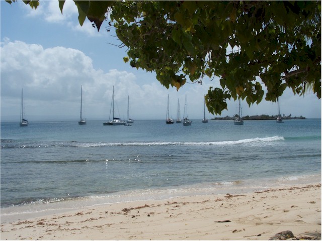 
...and very popular with the cruising yachts.