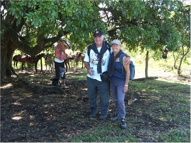 
Horse riding trek to Sierra Negra volcano...
