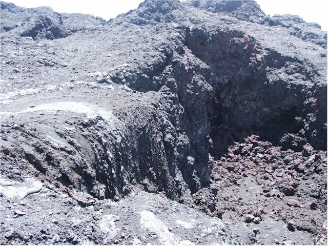 
The moonscape of Sierra Negra...
