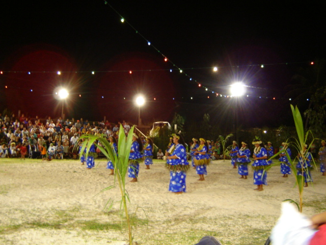 Raiatea, 'the sacred island' - we enjoyed the Polynesian singing and dancing competition.