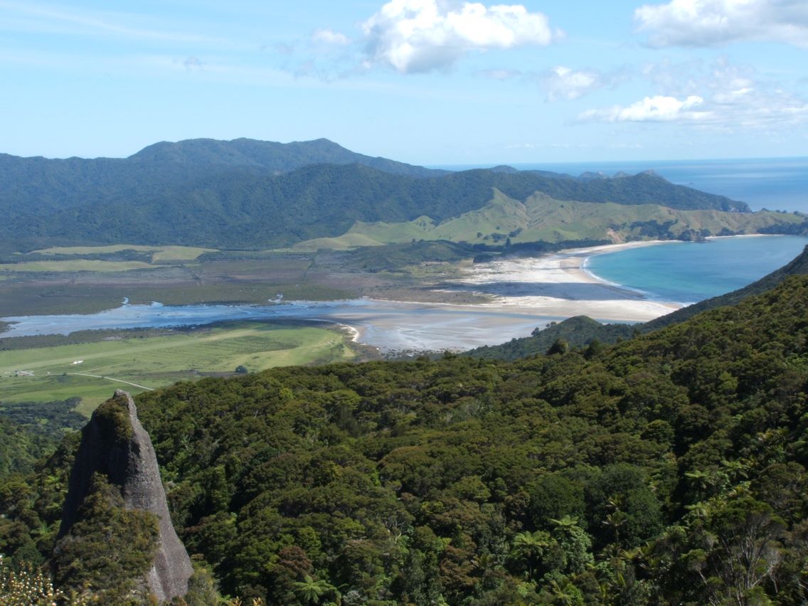 Great Barrier Island where we go to visit Carol & Trevor (Christine's sister).

