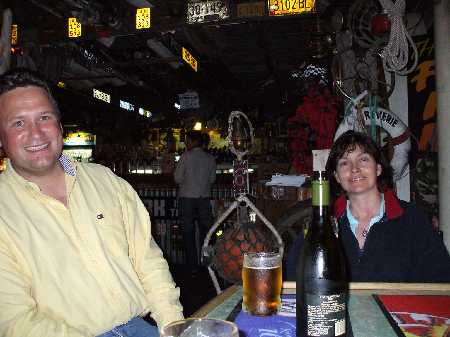 
Jamie & Lucy Savoir Vivre help us celebrate Christine's birthday in 2007