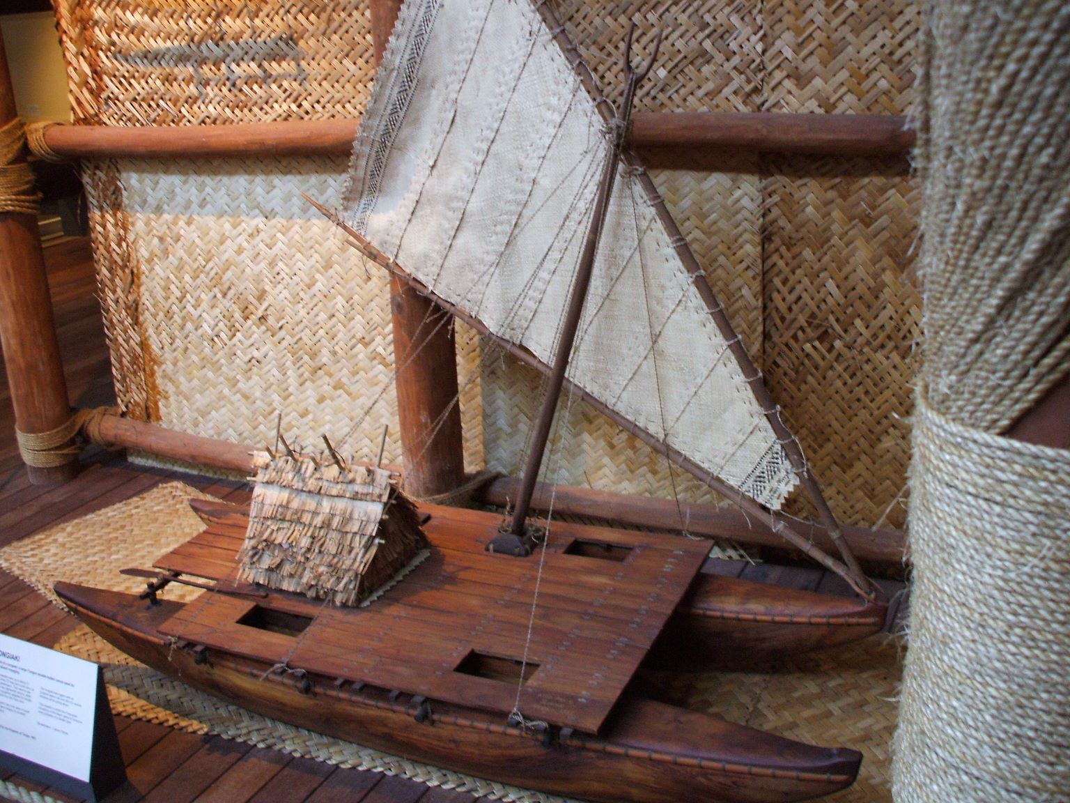 At the Auckland Maritime Museum...