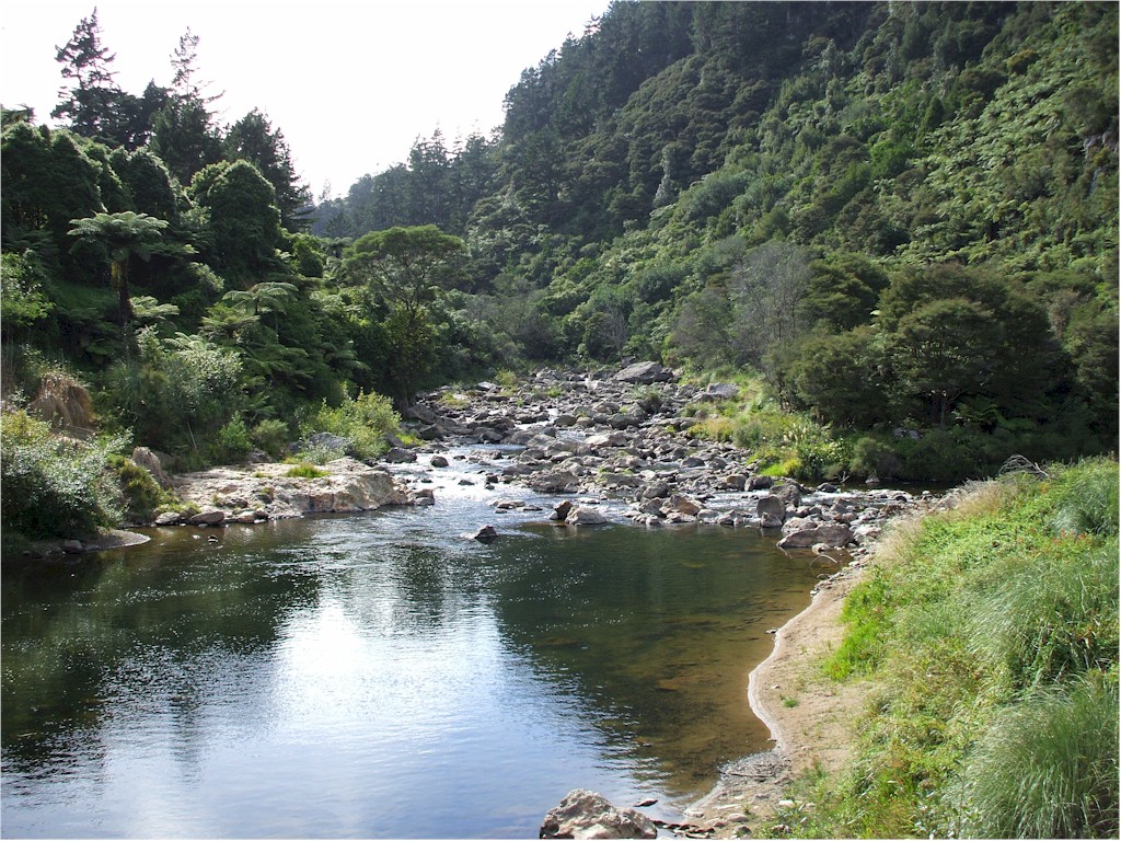 The beautiful Karangahake Gorge - starting point for some lovely walks.
