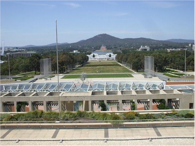 Canberra - a purpose-built capital city.
