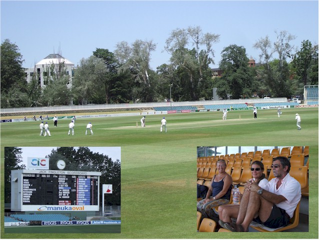 
A day at the cricket - India vs the Prime Minister's Invitation Eleven.