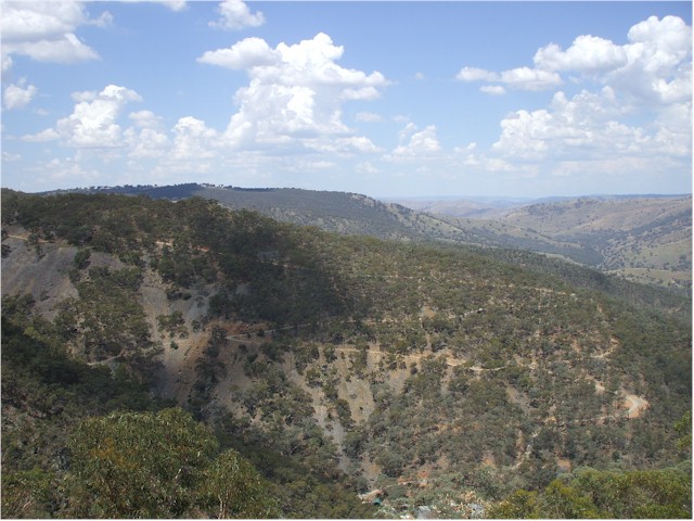 
The hair-raising road to Hill End, an historic goldmining town...
