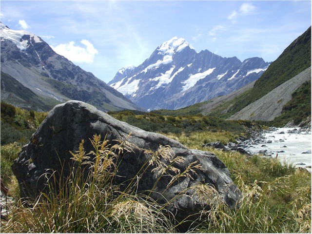 Mt Cook - New Zealand's highest mountain...
