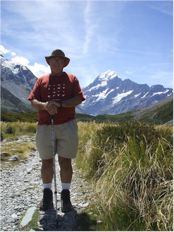 ... not quite Sir Edmund Hilary but we did start the climb!

