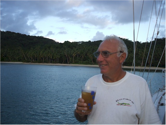 ...cocktails at sunset.
