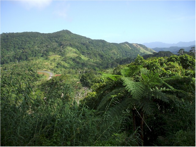 
We take the bus across the island of Vanua Levu