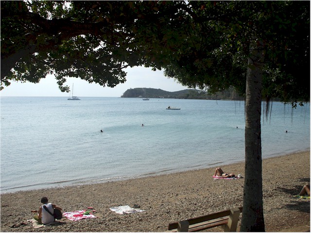 But the Baie des Citrons offers a delightful anchorage.
