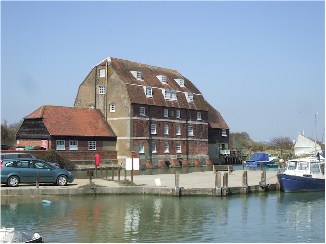 
Ashlett Sailing Club - in an old tide mill.
