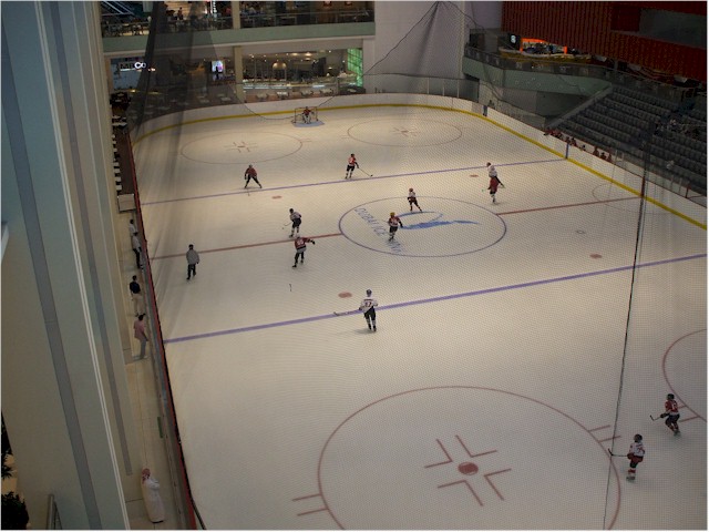 
And so is this full size ice hockey rink!

