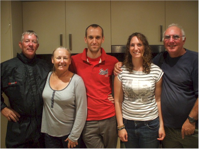 At Port Stephens we catch up with Emily & Jon...