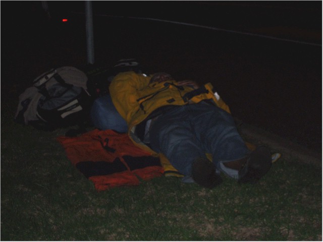 Needing to get back to work, we nearly froze to death waiting for a bus at 2am to get us back to Sydney Airport - getting too old for this lark!
