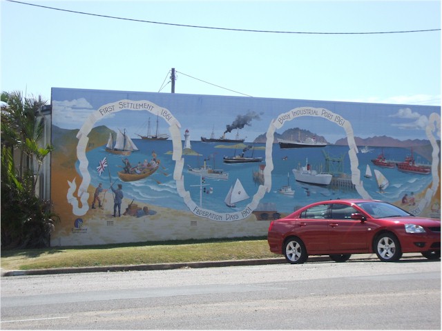 The town has a wonderful collection of murals - these are just some...
