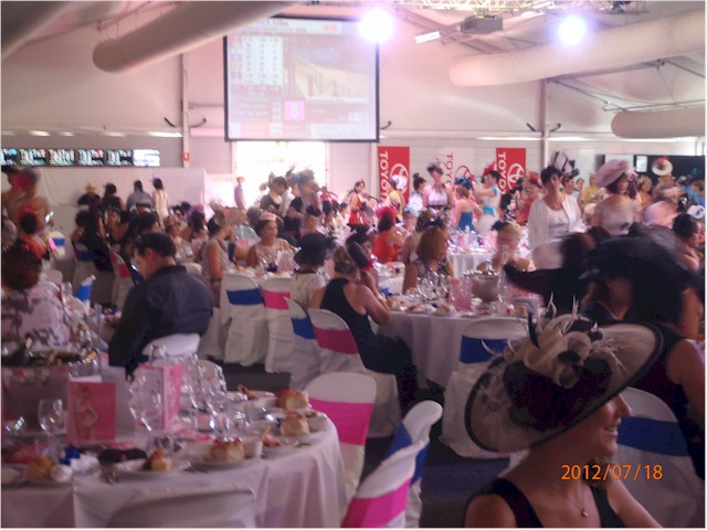 Then there's Ladies Day at the Races (also courtesy of work)...
