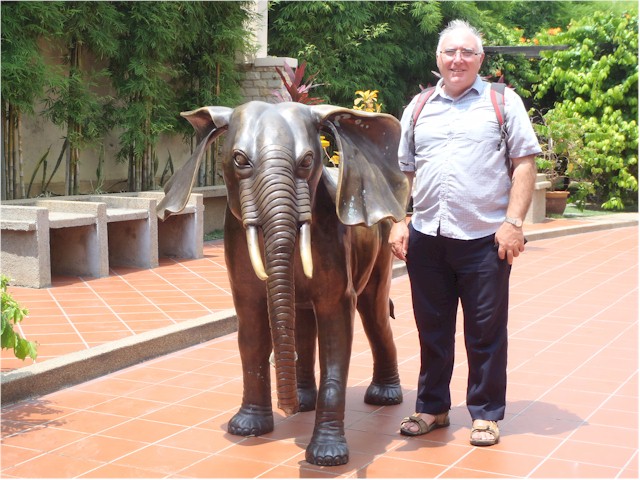 The street art wasn't quite as interesting as Singapore!
