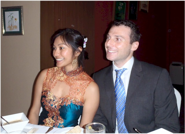 The happy couple...
