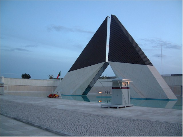 The beautiful War Memorial at Belem, Lisbon.