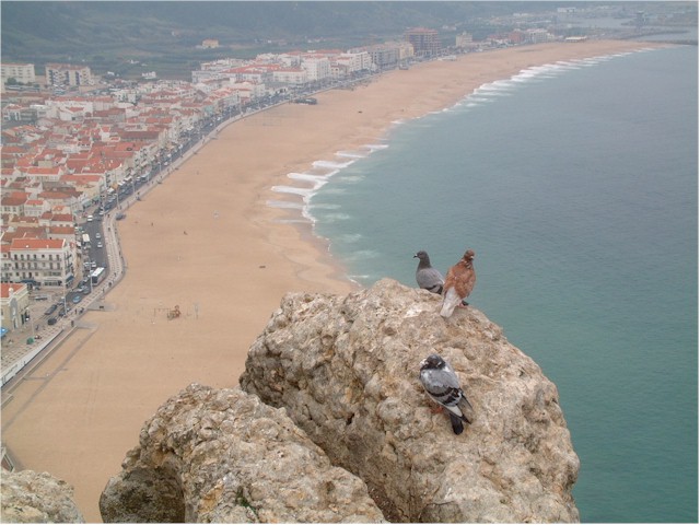 
Nazare - another Atlantic coastal port, with a new marina.