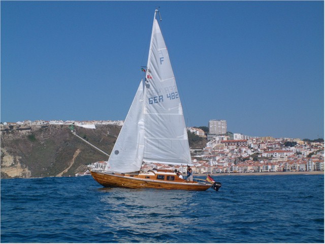 The beautiful Folkboat Tadorna...