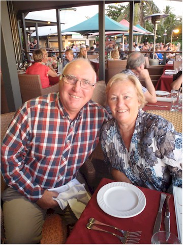 ... we enjoyed a celebratory meal instead!
