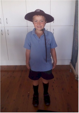 Xavier is just about to start school - doesn't time fly!
