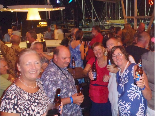 It's just another excuse to party, really! Cocktail evening at Danga Bay Marina.
