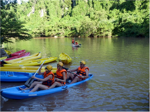 
... and finally a kayak trip!
