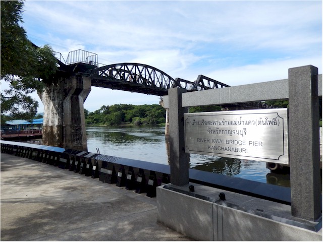 We took a day trip to the 'Bridge on the River Kwai'...

