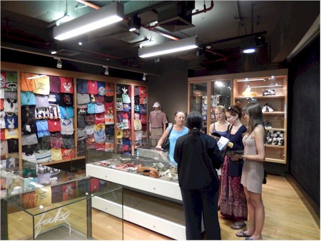 It was amazing how many different lines of goods are faked - medicines, machinery and the usual merchandise...
