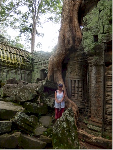 ... although the jungle is reclaiming some of the outlying temples.
