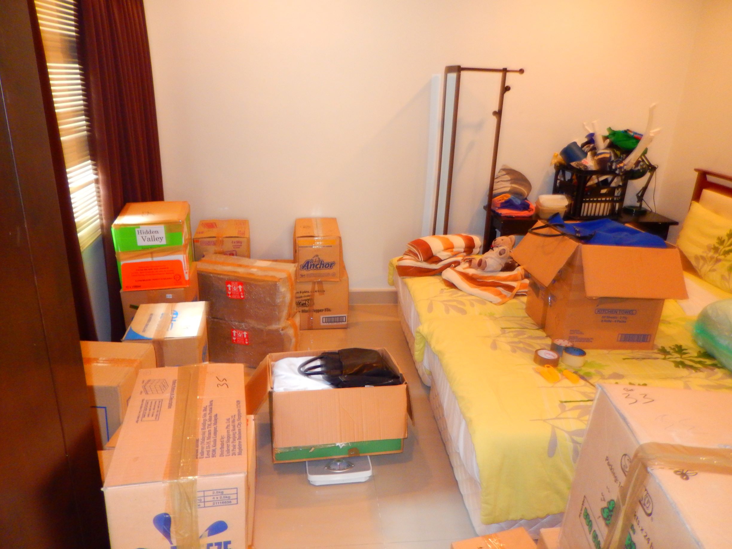 While waiting for the Russian Visa, we return to Langkawi to pack our stuff for shipping to the UK.
