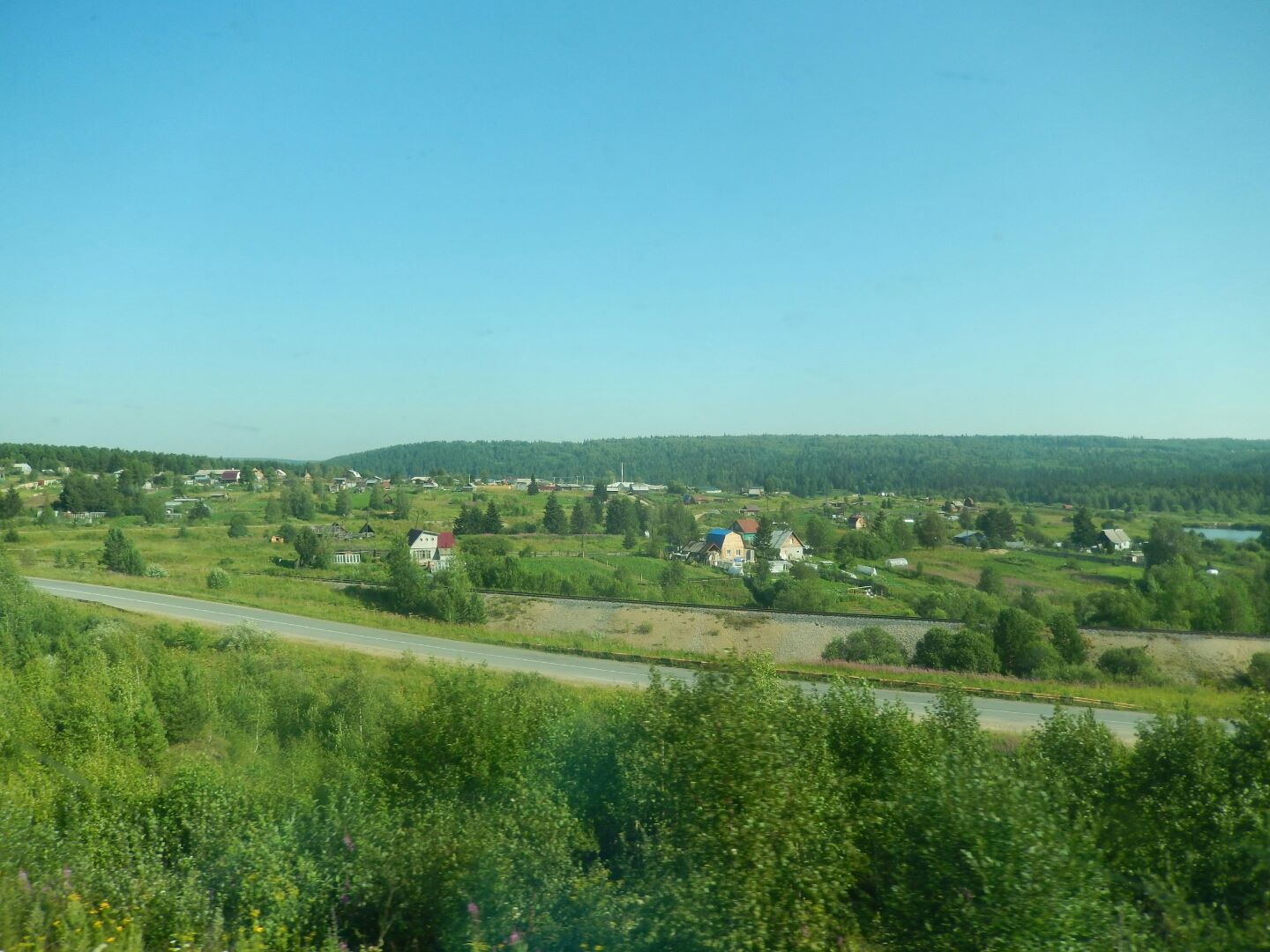 
How exciting - a highway!
