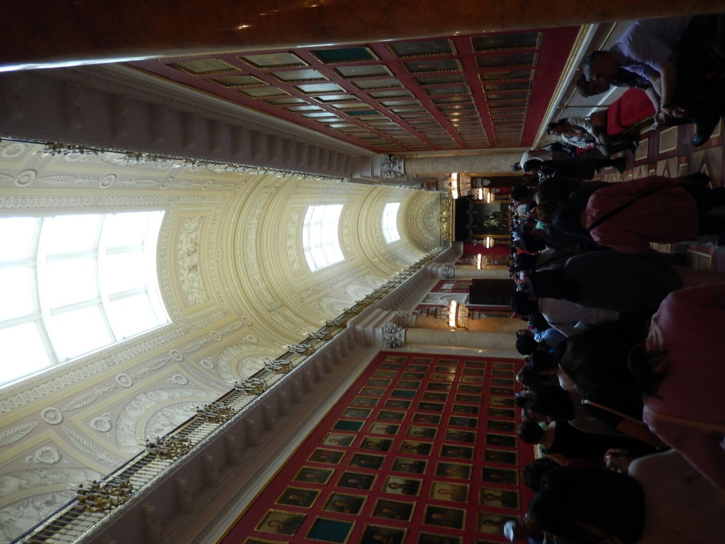 The famous Portrait Hall...
